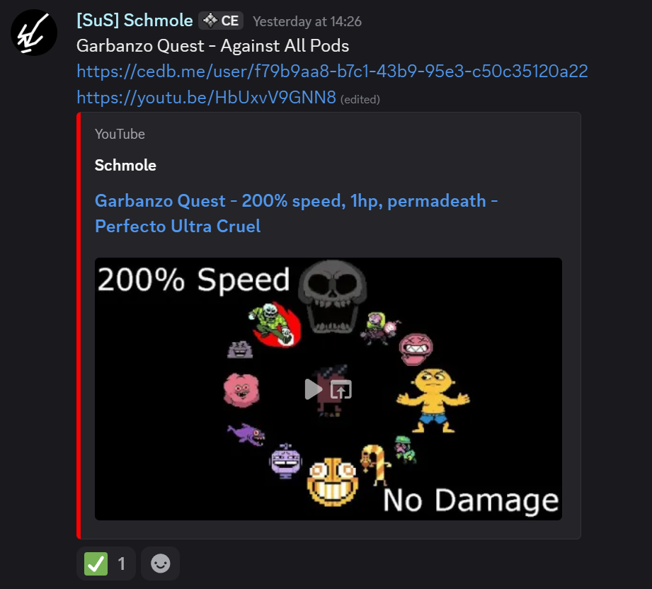 Proof submission example